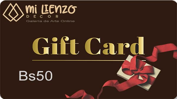 Gift Card Bs. 50
