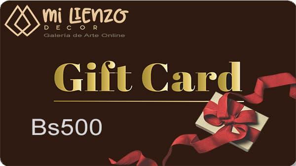 Gift Card Bs. 500